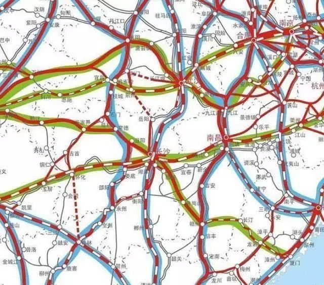 4.5万公里！2030年我国高铁总体规划路网最新出炉(图9)
