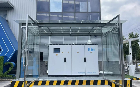 100kW、40000 小时、单位小时耗氢量为 6.7kg！贵州省首套燃料电池热电联产系统顺利投运(图1)