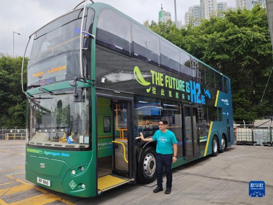 香港迎来首辆氢能巴士试运行，绿色出行再添新动力(图2)