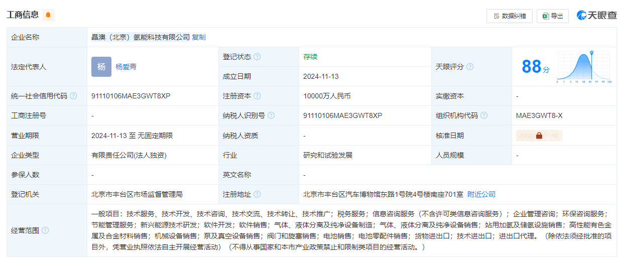 晶澳科技成立氢能公司(图1)